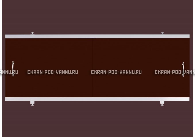 Экран EUROPLEX Универсал шоколад под трубы – купить по цене 6250 руб. в интернет-магазине в городе Тверь картинка 1