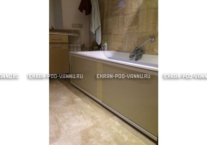 Экран раздвижной EUROPLEX Комфорт слоновая кость – купить по цене 6250 руб. в интернет-магазине в городе Тверь картинка 3