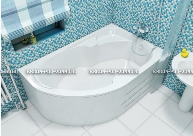 Акриловая ванна Relisan Sofi 170x105 – купить по цене 23480 руб. в интернет-магазине в городе Тверь картинка 1