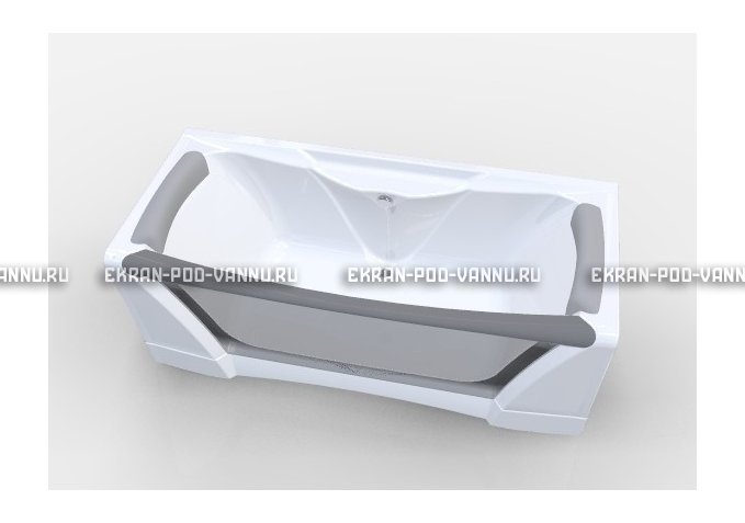 Прозрачная ванна 1MarKa Dolce Vita 180x80 – купить по цене 43200 руб. в интернет-магазине в городе Тверь картинка 2
