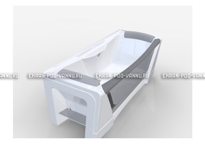 Прозрачная ванна 1MarKa Dolce Vita 180x80 – купить по цене 43200 руб. в интернет-магазине в городе Тверь картинка 3