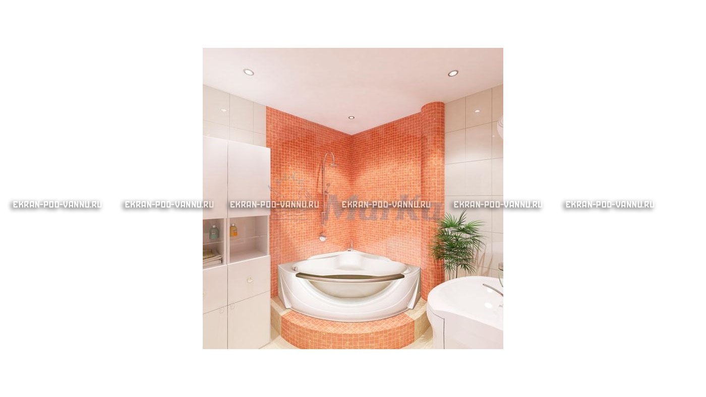 Акриловая ванна 1MarKa Grand Luxe 155х155 – купить по цене 39827 руб. в интернет-магазине в городе Тверь картинка 15