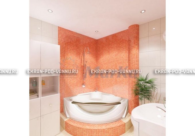 Акриловая ванна 1MarKa Grand Luxe 155х155 – купить по цене 39827 руб. в интернет-магазине в городе Тверь картинка 4