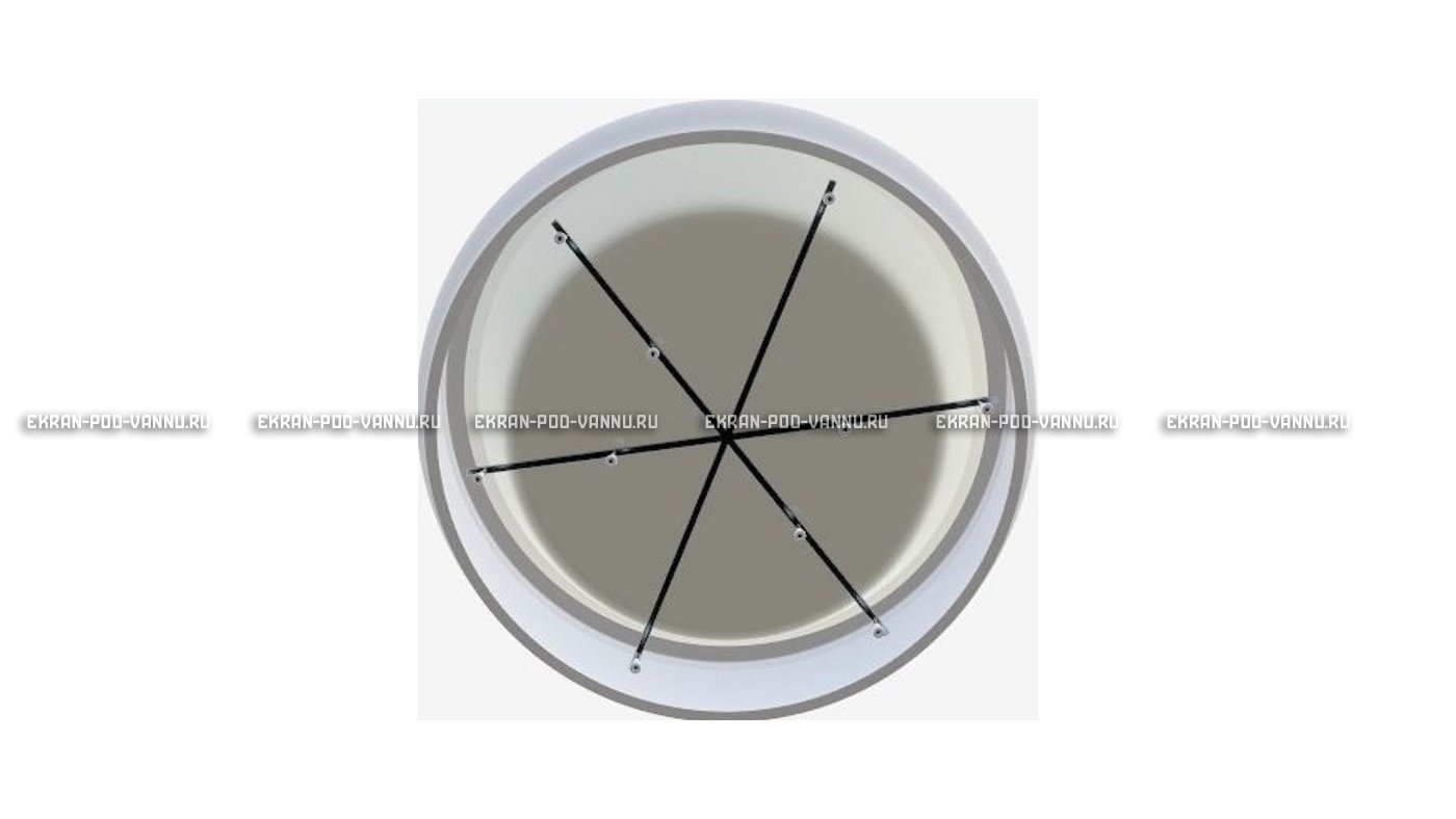 Акриловая ванна 1MarKa Omega 180x180  – купить по цене 42450 руб. в интернет-магазине в городе Тверь картинка 12