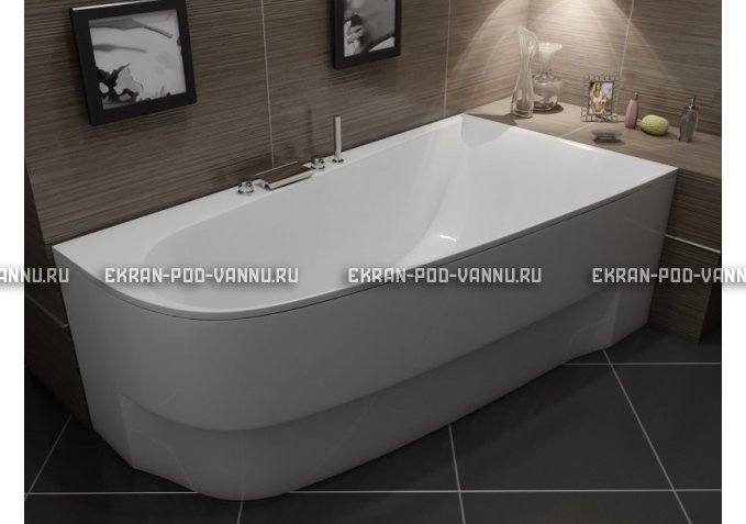 Акриловая ванна Vayer Boomerang 180x100 – купить по цене 53030 руб. в интернет-магазине в городе Тверь картинка 4