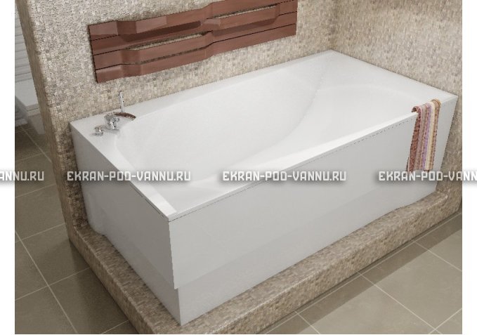 Акриловая ванна Vayer Boomerang 180x80 – купить по цене 43210 руб. в интернет-магазине в городе Тверь картинка 2