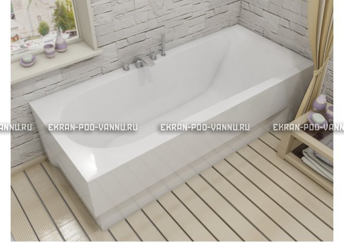 Акриловая ванна Vayer Boomerang 1800x800 – купить по цене 45420 руб. в интернет-магазине в городе Тверь картинка 1