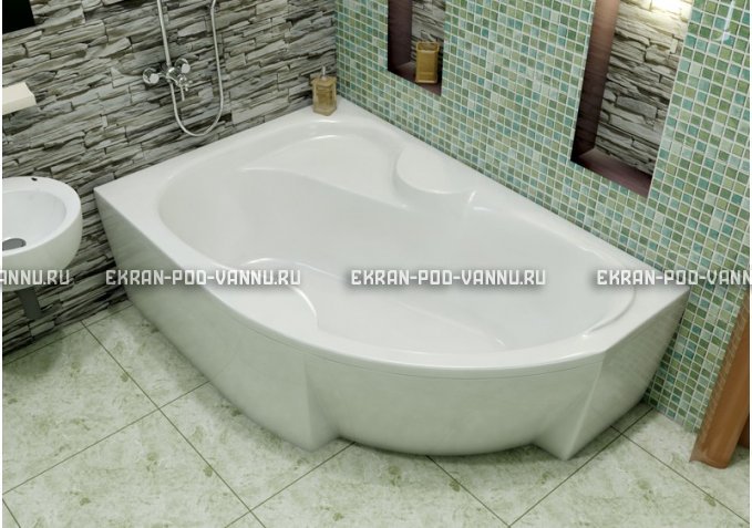 Акриловая ванна Vayer Azalia 150x105 – купить по цене 27800 руб. в интернет-магазине в городе Тверь картинка 1