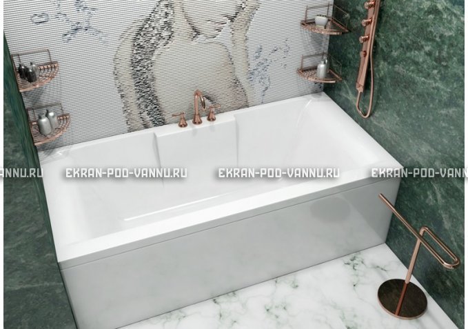 Акриловая ванна Vayer Casoli 180x80 – купить по цене 23580 руб. в интернет-магазине в городе Тверь картинка 1