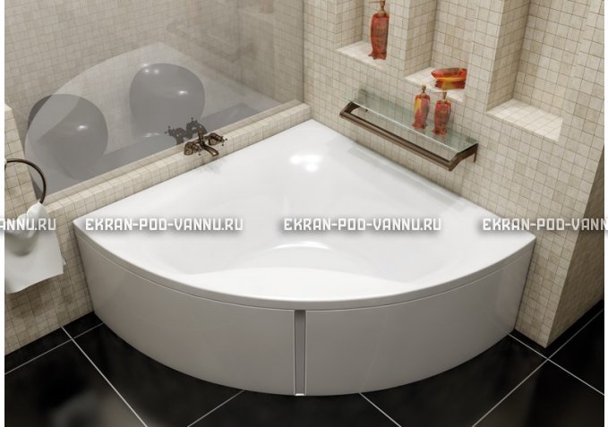 Акриловая ванна Vayer Gaja 150x150 – купить по цене 30350 руб. в интернет-магазине в городе Тверь картинка 1
