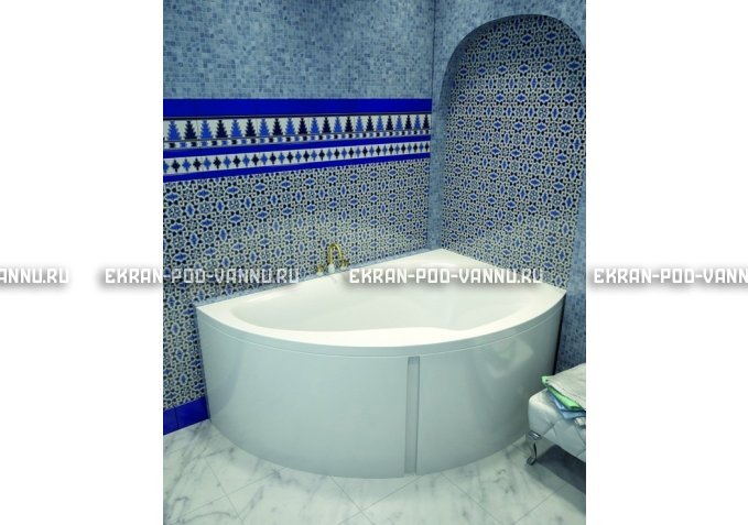 Акриловая ванна Vayer Ismena 160x105 – купить по цене 28350 руб. в интернет-магазине в городе Тверь картинка 1