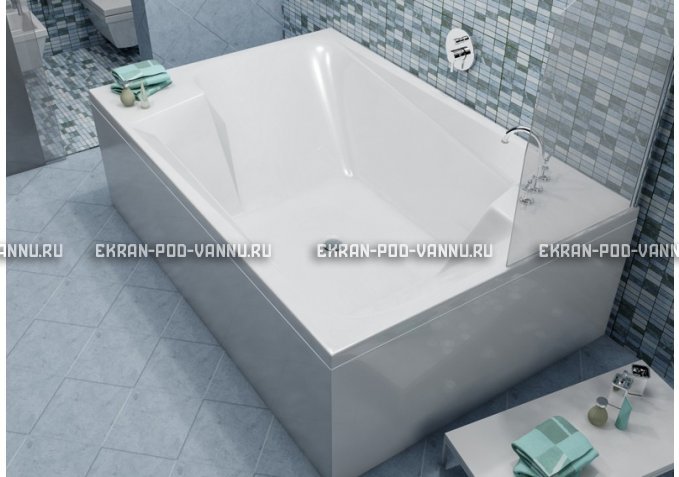 Акриловая ванна Vayer Ontario 190x125 – купить по цене 35050 руб. в интернет-магазине в городе Тверь картинка 1