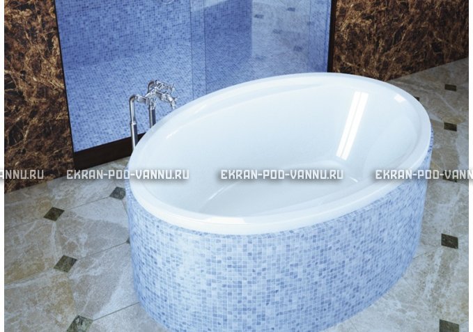 Акриловая ванна Vayer Opal 180x120 – купить по цене 33850 руб. в интернет-магазине в городе Тверь картинка 1