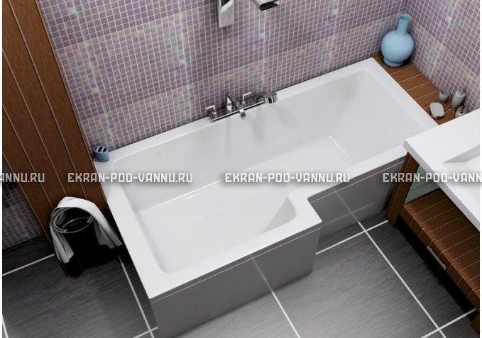 Акриловая ванна Vayer Options 170х70/85 – купить по цене 24110 руб. в интернет-магазине в городе Тверь картинка 1