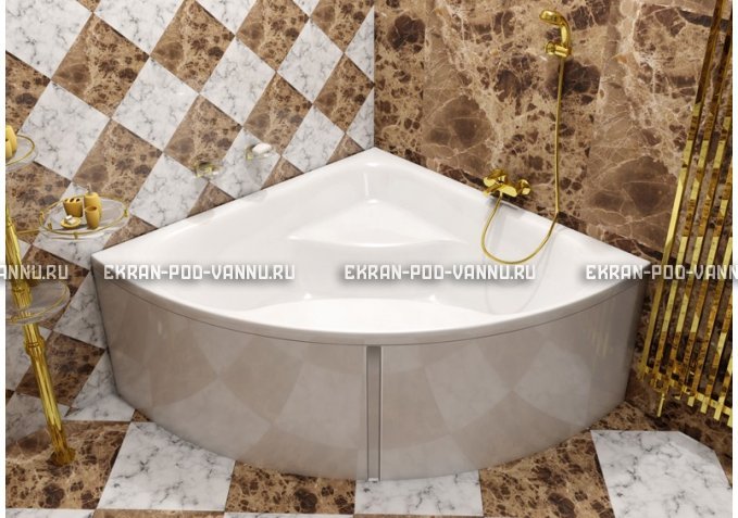 Акриловая ванна Vayer Persefona 140x140 – купить по цене 25230 руб. в интернет-магазине в городе Тверь картинка 1