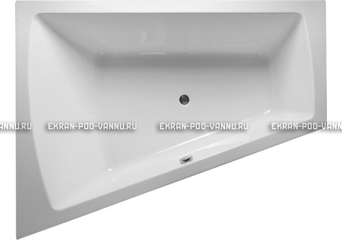 Акриловая ванна Vayer Trinitiy 170x130 – купить по цене 32590 руб. в интернет-магазине в городе Тверь картинка 2