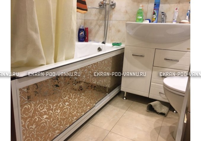 Раздвижной экран EUROPLEX Роликс Золото – купить по цене 12500 руб. в интернет-магазине в городе Тверь картинка 1