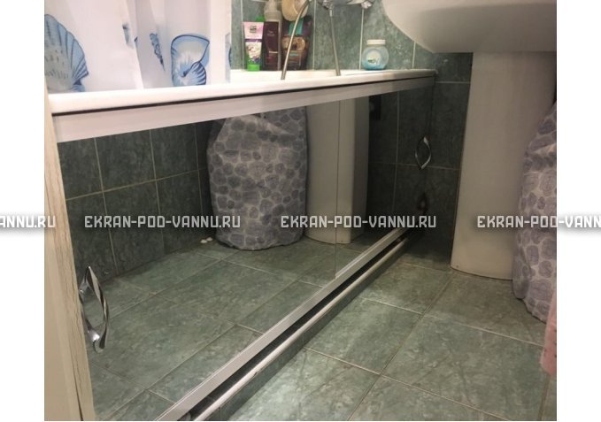 Зеркальный экран под трубы EUROPLEX Универсал – купить по цене 8500 руб. в интернет-магазине в городе Тверь картинка 1