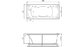 Акриловая ванна Relisan Loara 180x80 – купить по цене 23580 руб. в интернет-магазине в городе Тверь картинка 8