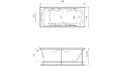 Акриловая ванна Relisan Marina 170x75 – купить по цене 15725 руб. в интернет-магазине в городе Тверь картинка 17