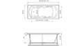 Акриловая ванна Relisan Tamiza 170x75 – купить по цене 19160 руб. в интернет-магазине в городе Тверь картинка 17