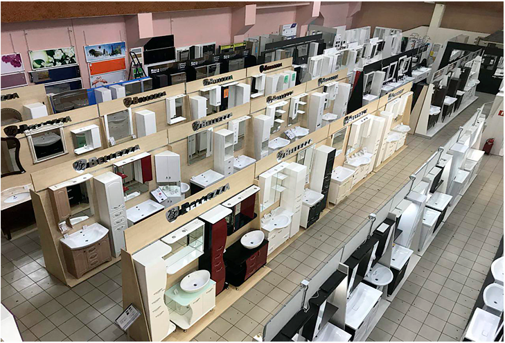 Шоурум мебели для ванной и сантехники. Интернет-магазин экранов под ванну в городе Тверь картинка 1