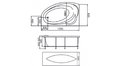 Акриловая ванна 1MarKa Julianna 170x100 – купить по цене 21320 руб. в интернет-магазине в городе Тверь картинка 13