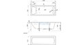 Акриловая ванна 1MarKa Modern 120x70 – купить по цене 7600 руб. в интернет-магазине в городе Тверь картинка 17