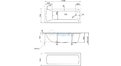 Акриловая ванна 1MarKa Modern 130x70 – купить по цене 8620 руб. в интернет-магазине в городе Тверь картинка 21