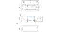 Акриловая ванна 1MarKa Modern 150x70 – купить по цене 9210 руб. в интернет-магазине в городе Тверь картинка 17