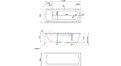 Акриловая ванна 1MarKa Modern 160x70 – купить по цене 9410 руб. в интернет-магазине в городе Тверь картинка 21