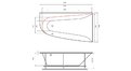 Акриловая ванна Vayer Boomerang 180x100 – купить по цене 53030 руб. в интернет-магазине в городе Тверь картинка 18