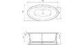 Акриловая ванна Vayer Beta 194x100 – купить по цене 56340 руб. в интернет-магазине в городе Тверь картинка 17