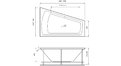 Акриловая ванна Vayer Trinitiy 170x130 – купить по цене 32590 руб. в интернет-магазине в городе Тверь картинка 17